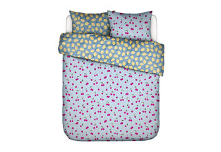 Covers & Co Zesty cherry Dekbedovertrek Ice blue 200x200/220
