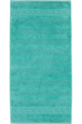 Cawo Noblesse Uni Handdoek 50x100 smaragd