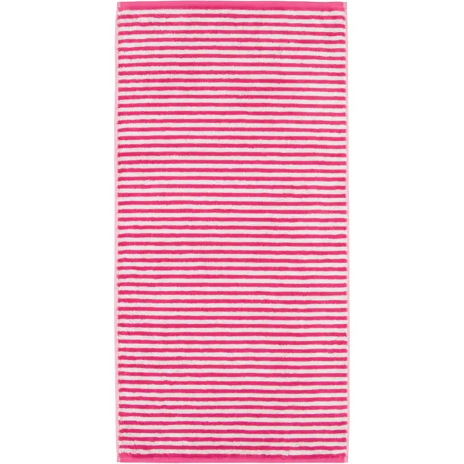 Cawo Campus Ringel Serviette de Douche 70x140 rose