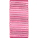 Cawö Cawo Campus Ringel Gastendoekje 30x50 pink