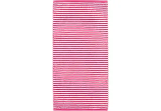 Cawo Campus Ringel Serviette Invité 30x50 rose