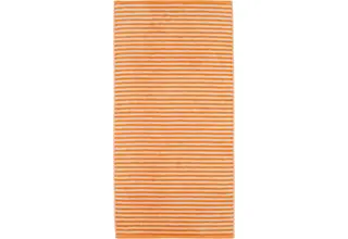 Cawo Campus Ringel Douchelaken 70x140 mandarine