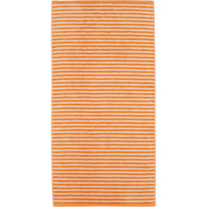 Cawo Campus Ringel Serviette Invité 30x50 mandarine