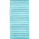 Cawö Cawo Campus Ringel Serviette d'invité 30x50 turquoise