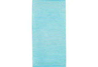 Cawo Campus Ringel Gant de toilette 16x22 turquoise