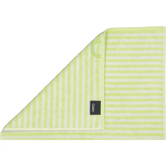 Cawo Campus Ringel Serviette de Douche 70x140 pistache