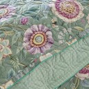 Pip Studio Pip Studio Viva Las Flores Couvre-lit Vert 150x200 cm