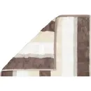 Cawö Cawo Noblesse Stripes  Gastendoekje 30x50 walnuss