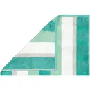 Cawö Cawo Noblesse Stripes Serviette de bain 80x150 émeraude