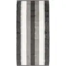 Cawö Cawo Noblesse Stripes Serviette d'invité 30x50 anthracite