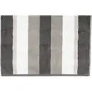 Cawö Cawo Noblesse Stripes  Gastendoekje 30x50 anthrazit