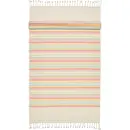 Cawö Cawo Lifestyle Hamam Rayures Serviette de plage 90x180 multicolore