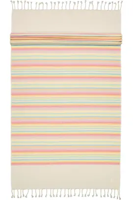Cawo Lifestyle Hamam Streifen Strandlaken 90x180 multicolor