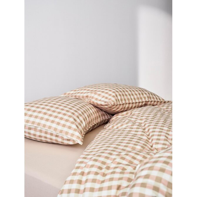 Essenza Gyda Dekbedovertrek Cloud pink 140x200/220 Essenza Gyda Dekbedovertrek Cloud pink 140x200/220