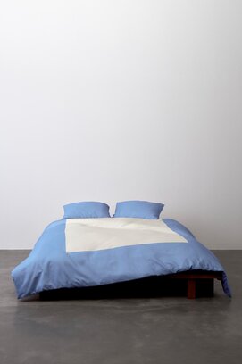 Marc O'Polo Housse de couette Keersten Denim bleu 240x200/220