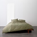Marc O'Polo Marc O'Polo Housse de couette Tove Vert mousse 260x200/220
