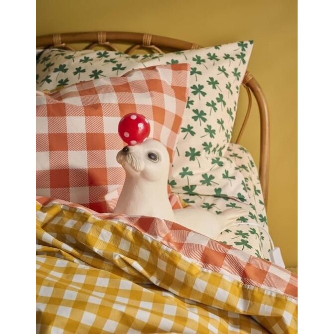 Covers & Co Checking-in Dekbedovertrek Orange 200x200/220