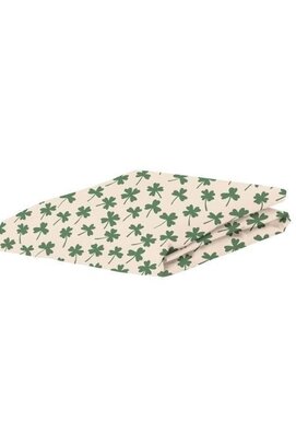 Covers & Co Clover Lover Fitted sheet Sand 140x200