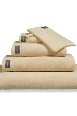 Vandyck Home Serviette Uni bleachedsand serviette 60x110