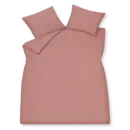 Vandyck Housse de couette Vandyck Washed Cotton ashrose 1 personne (140x200/220)