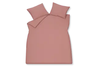 Housse de couette Vandyck Washed Cotton ashrose 2 personnes (200x200/220)