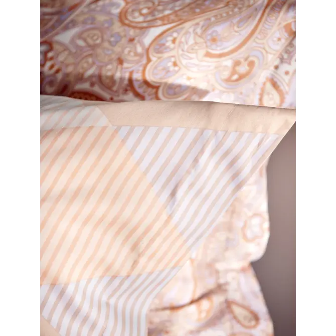 Vandyck Housse de couette Glaze apricotblush 2 personnes (200x200/220)