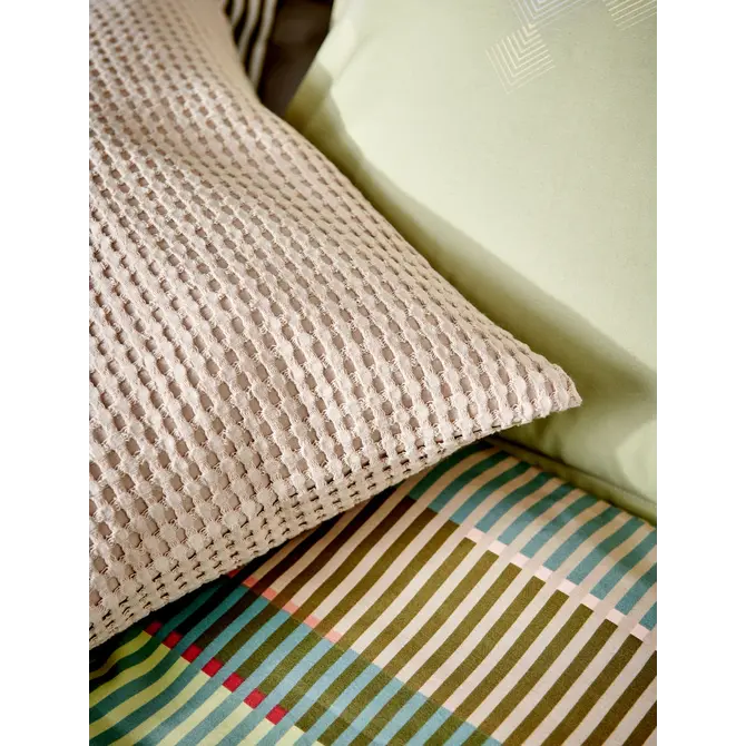 Housse de couette Vandyck Optimist vert fumée 1 personne (140x200/220)