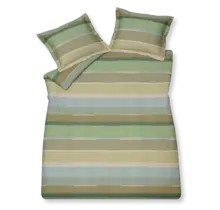 Vandyck Dekbedovertrek Optimist smokegreen Lits-jumeaux (240x200/220 )