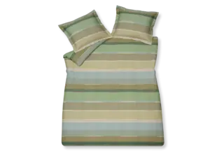 Housse de couette Vandyck Optimist vert fumée Lits-jumeaux (240x200/220)