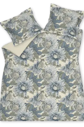 Vandyck Blue Wander pearlblue Taie d'oreiller (60x70)