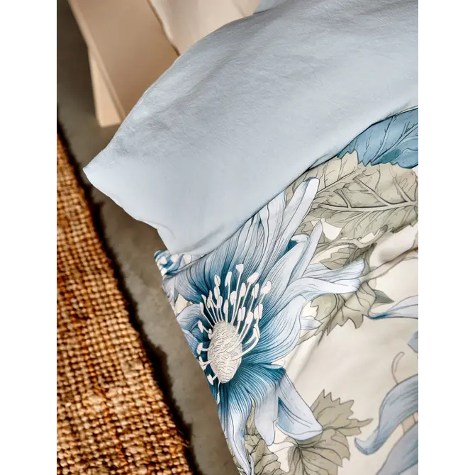 Vandyck Blue Wander pearlblue Taie d'oreiller (60x70)