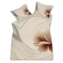 Vandyck Housse de couette Vandyck Flowing creamtan 1 personne (140x200/220)