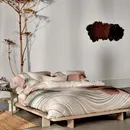 Vandyck Housse de couette Vandyck Flowing creamtan 2 personnes (200x200/220)