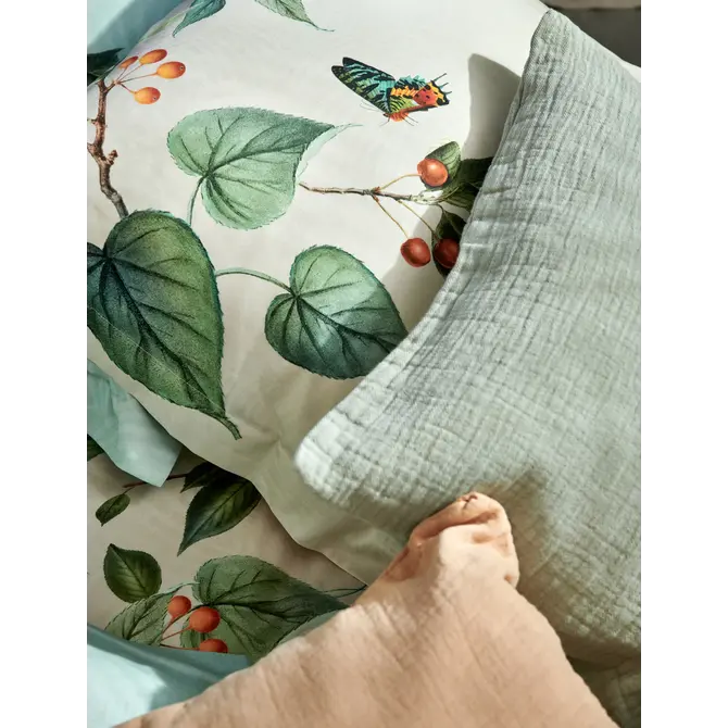 Housse de couette Vandyck Fruit Garden creamtan Lits-jumeaux (240x200/220)