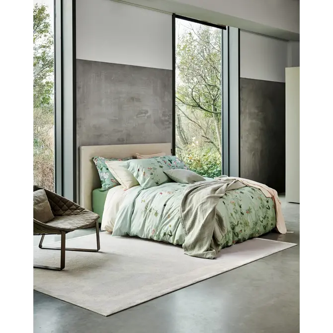 Vandyck Gardenia smokegreen Kussensloop (60x70)