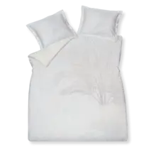 Vandyck Housse de couette Motif Floral crème-tan 2 personnes (200x200/220)