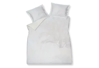 Taie d'oreiller Vandyck Flower Pattern crème-tan (60x70)