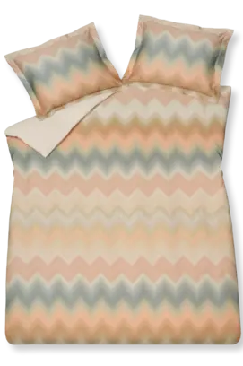 Housse de couette Vandyck Ziggy creamtan 2 personnes (200x200/220)