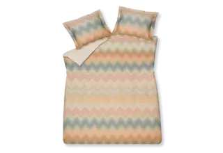 Housse de couette Vandyck Ziggy creamtan 2 personnes (200x200/220)