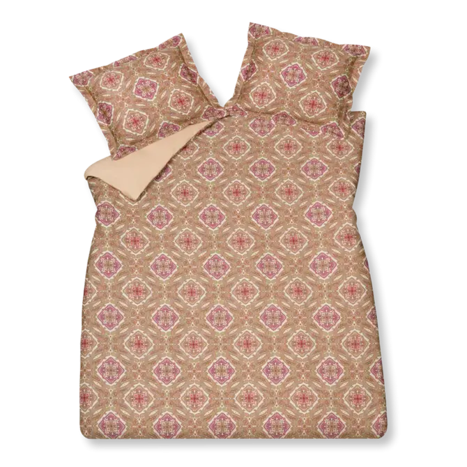Housse de couette Vandyck Charm apricotblush 1 personne (140x200/220)