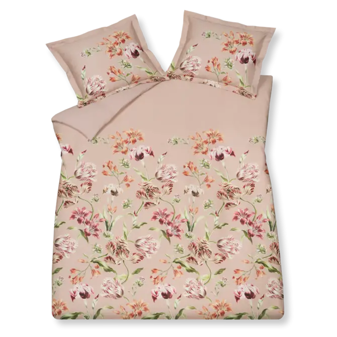 Vandyck Housse de couette Delicious blush 1 personne (140x200/220)