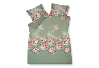 Vandyck Dekbedovertrek Pink Peony multi 1-persoons (140x200/220 )