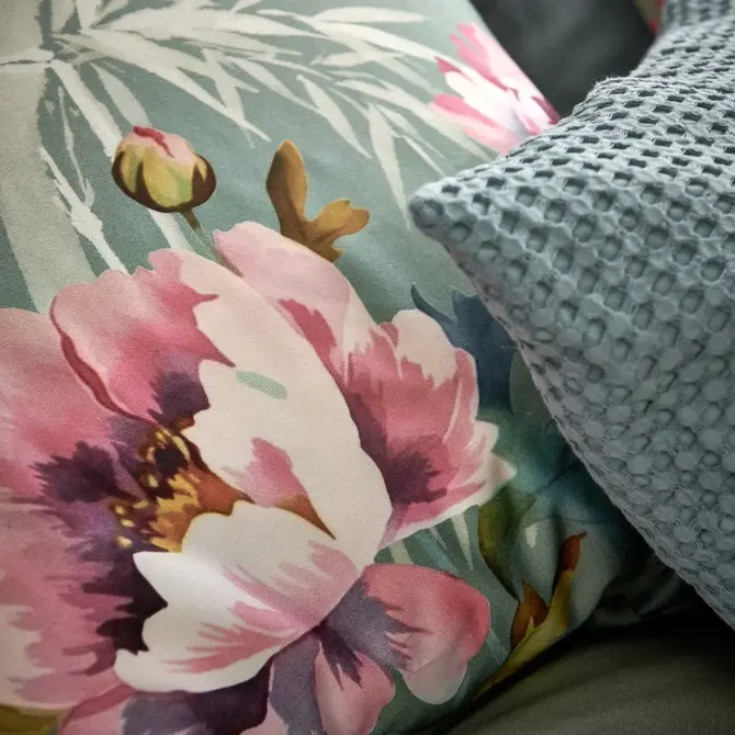 Vandyck Dekbedovertrek Pink Peony multi 1-persoons (140x200/220 )