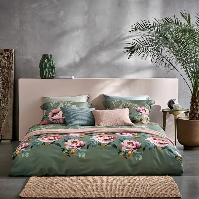 Vandyck Pink Peony multi Kussensloop (60x70)