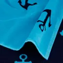 Cawö Cawö Beach Anker Strandlaken 80x180 Türkis