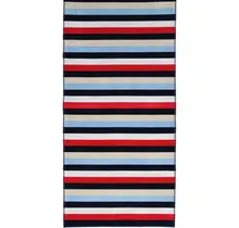 Cawö Beach Strepen Strandlaken 80x180 Multicolor