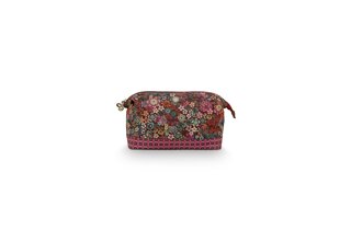 Pip Studio Cooper Trousse Cosmétique Grande Tutti i Fiori Rose 26x18x12cm