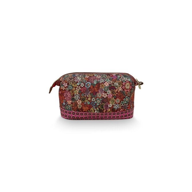Pip Studio Cooper Cosmetic Purse Large Tutti i Fiori Pink 26x18x12cm