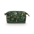 Pip Studio Pip Studio Cooper Trousse Cosmétique Grande Tutti i Fiori Vert 26x18x12cm