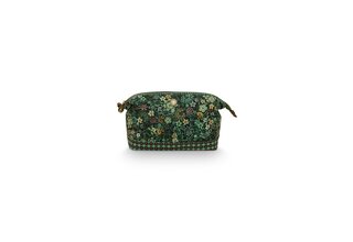 Pip Studio Cooper Trousse Cosmétique Grande Tutti i Fiori Vert 26x18x12cm